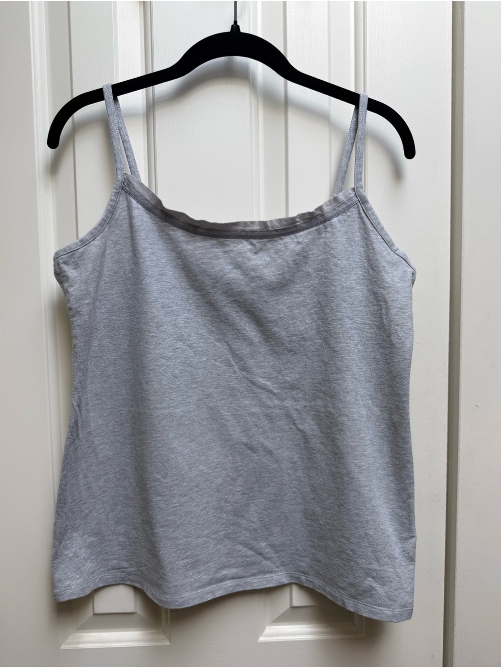 Boden Light Gray Spaghetti Strap Camisole